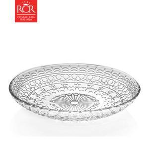 Bộ 4 đĩa pha lê Ý RCR Medici - 26cm