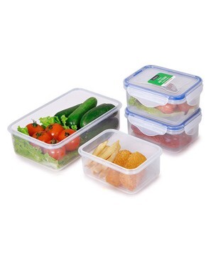 Bộ 4 hộp bảo quản thực phẩm ngăn mát  Biozone Mini set KB-CO4P01
