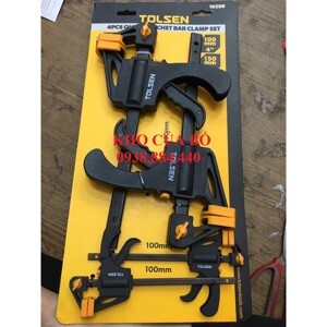 Bộ 4 kẹp nhanh Tolsen 10209