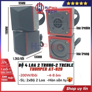 Bộ 4 loa treble Thumper AT-929