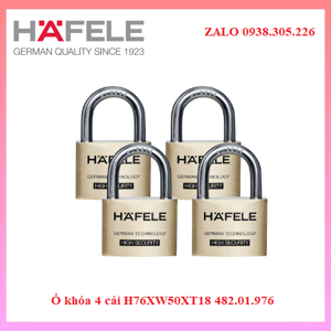 Bộ 4 ổ khóa Hafele 482.01.976