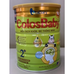 Bộ 4 sữa bột VitaDairy ColosBaby - hộp 800g (dành cho trẻ từ 0-12 tháng tuổi)