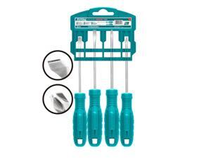 Bộ 4 tuốc nơ vít dẹp và bake Total THTDC250401