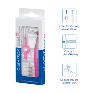 Bộ 5 đầu bàn chải kẽ Curaprox CPS-08