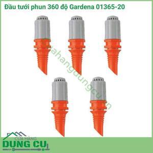 Bộ 5 đầu phun 360° Gardena 01365-20