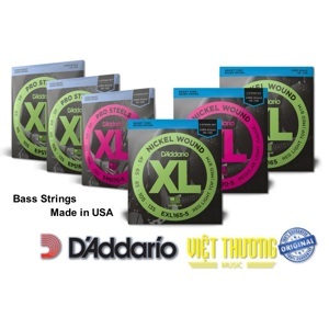 Bộ 5 dây đàn guitar bass D'Addario EXL170-5