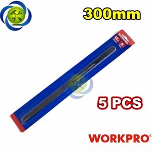 Bộ 5 lưỡi cưa độ dài 24tpi Workpro W016043