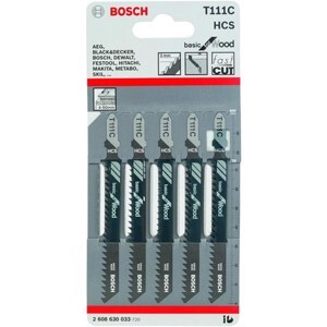 Bộ 5 lưỡi cưa gỗ Bosch 2608630033