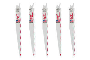 Bộ 5 lưỡi cưa kiếm gỗ loại mỏng T5-225.36mm Milwaukee 48-00-5036