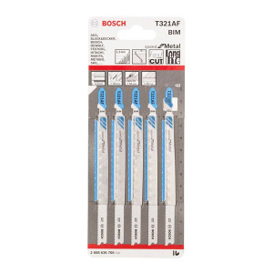 Bộ 5 lưỡi cưa lọng cho sắt T 321 AF Bosch 2608636705