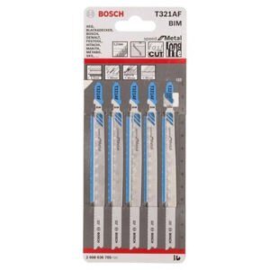 Bộ 5 lưỡi cưa lọng cho sắt T 321 AF Bosch 2608636705