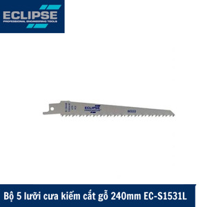 Bộ 5 lưỡi cưa máy kiếm Eclipse EC-S1531L