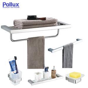 Bộ 5 phụ kiện phòng tắm inox 304 Diamond series HC5800-2