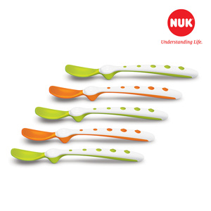 Bộ 5 thìa mềm ăn dặm Nuk NU78812