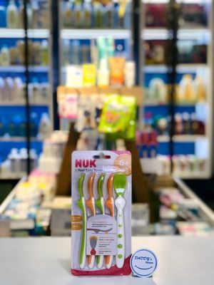 Bộ 5 thìa mềm ăn dặm Nuk NU78812