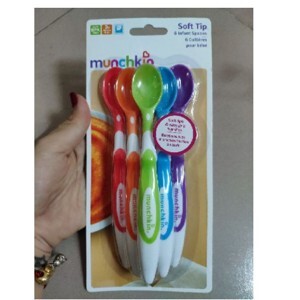 Bộ 6 chiếc thìa siêu mềm Munchkin 10062 (MK10062)