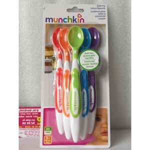 Bộ 6 chiếc thìa siêu mềm Munchkin 10062 (MK10062)