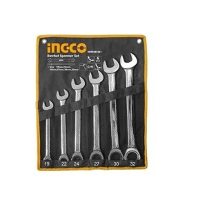 Bộ 6 cờ lê vòng miệng tự động Ingco HKSPAR1061