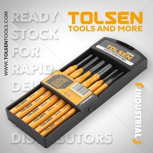 Bộ 6 dùi đục Tolsen 25090