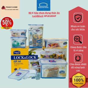 Bộ 6 Hộp Nhựa Lock&Lock HPL818SHP