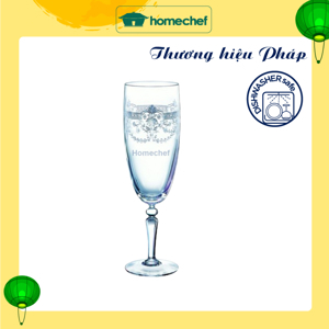 Bộ 6 ly champagne Dampierre Silver H7940 170ml