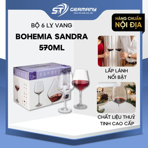 Bộ 6 ly pha lê cao cấp Sandra 2313675 - 350 ml