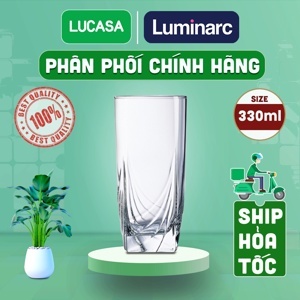 Bộ 6 ly thủy tinh cao Luminarc Ascot 330ml