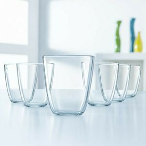 Bộ 6 ly thuỷ tinh Luminarc Cortina - 310 ml, thân thấp