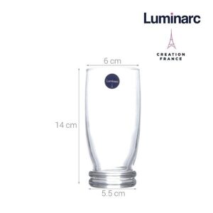 Bộ 6 ly thuỷ tinh Luminarc Cortina - 330 ml, thân cao