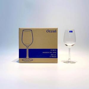 Bộ 6 ly thủy tinh Madison Water Goblet Ocean 425ml 1015R15
