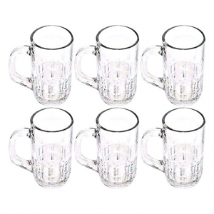 Bộ 6 ly thủy tinh Union Glass có quai UG 131 - 325ml