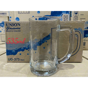 Bộ 6 ly thủy tinh Union Glass cao có quai UG375 535ml