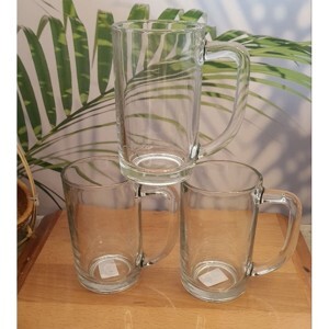 Bộ 6 ly thủy tinh Union Glass cao có quai UG375 535ml