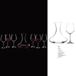 Bộ 6 ly vang pha lê Ý RCR Universum 550ml
