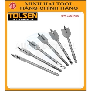 Bộ 6 mũi khoan gỗ Tolsen 75656