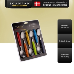 Bộ 6 thìa Scanpan Spectrum 6 màu - 51700805