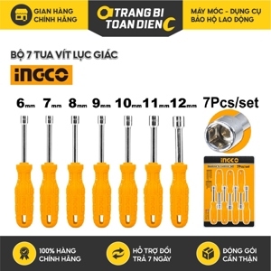 Bộ 7 tua vít lục giác INGCO HKNSD0701