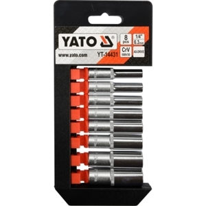 Bộ 8 cái tuýp dài 1/4" YATO YT-14431
