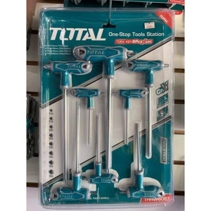 Bộ 8 chìa lục giác bông tay cầm chữ T Total THHW8083