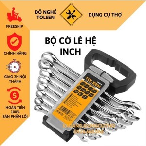 Bộ 8 khóa vòng miệng hệ inch Tolsen 15375