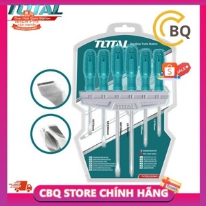 Bộ 8 tua vít dẹp và bake TOTAL THTDC250801