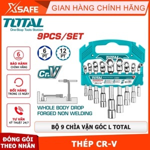 Bộ 9 chìa văn góc L Total TLASWT0901