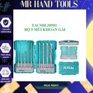 Bộ 9 mũi khoan gài Total TACSDL30901
