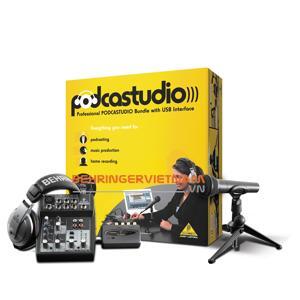 Bộ âm thanh Behringer PODCASTUDIO USB