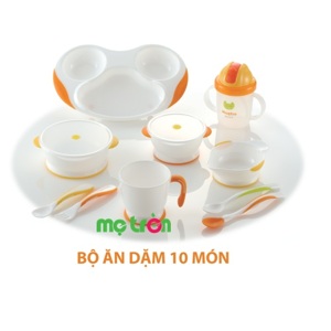 Bộ ăn dặm UF Richell - 10 món