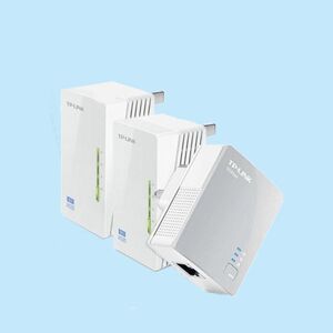 Bộ ba thiết bị mở rộng sóng WiFi Powerline 2 cổng AV500 - TL-WPA4220T KIT