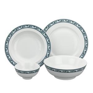 Bộ bàn ăn 09sp Jas Chim Lạc 09001 Minh Long