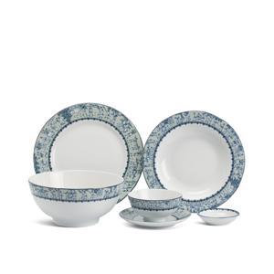 Bộ bàn ăn 22sp Jas Vinh Quy Nhạt Minh Long