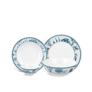 Bộ bàn ăn 9 sản phẩm Jasmine Thôn Dã