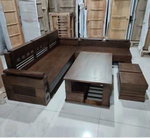 Bộ bàn ăn hình chữ nhật Hòa Phát BG58